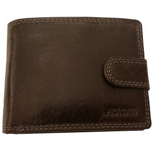PENĚŽENKA PRAGATI DARK BROWN L