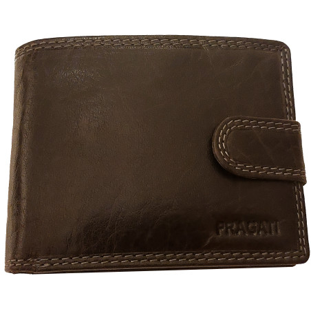 PENĚŽENKA PRAGATI DARK BROWN L