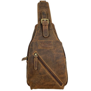 HUNTERS BROWN batoh přes rameno