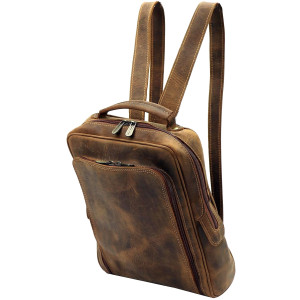 KOŽENÝ BATOH UNISEX CAMEL