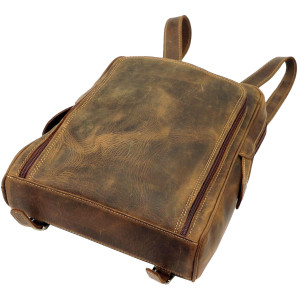 KOŽENÝ BATOH UNISEX CAMEL