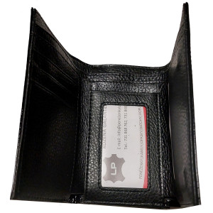 KOŽENÁ PENĚŽENKA BLACK CLAUDIE