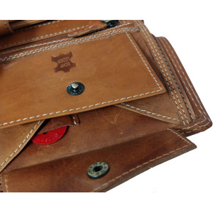 Kožená peněženka MACHINE TAN