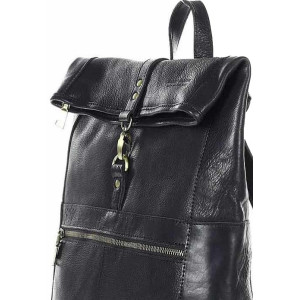 KOŽENÝ KABELKO-BATOH MARCO MAZZINI BLACK