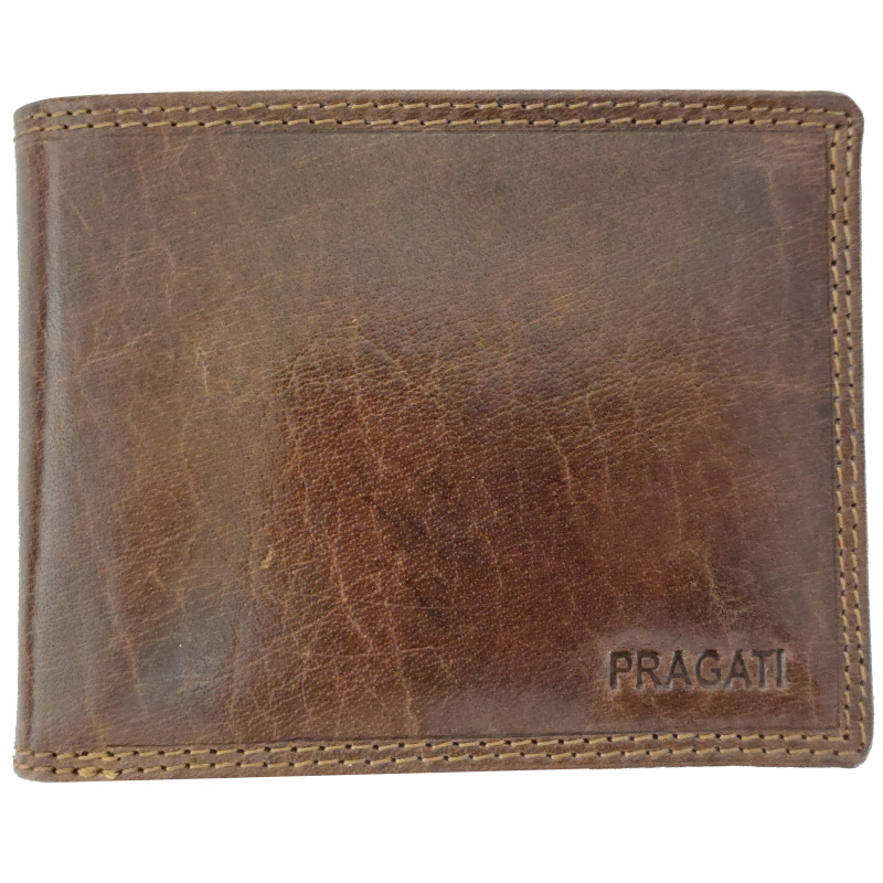 KOŽENÁ PENĚŽENKA PRAGATI COGNAC