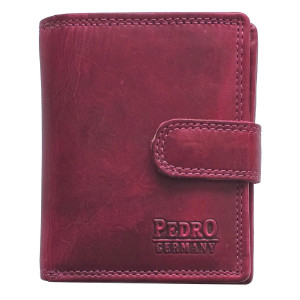 MALÁ KOŽENÁ PENĚŽENKA PEDRO PINK