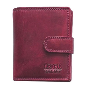 MALÁ KOŽENÁ PENĚŽENKA PEDRO PINK