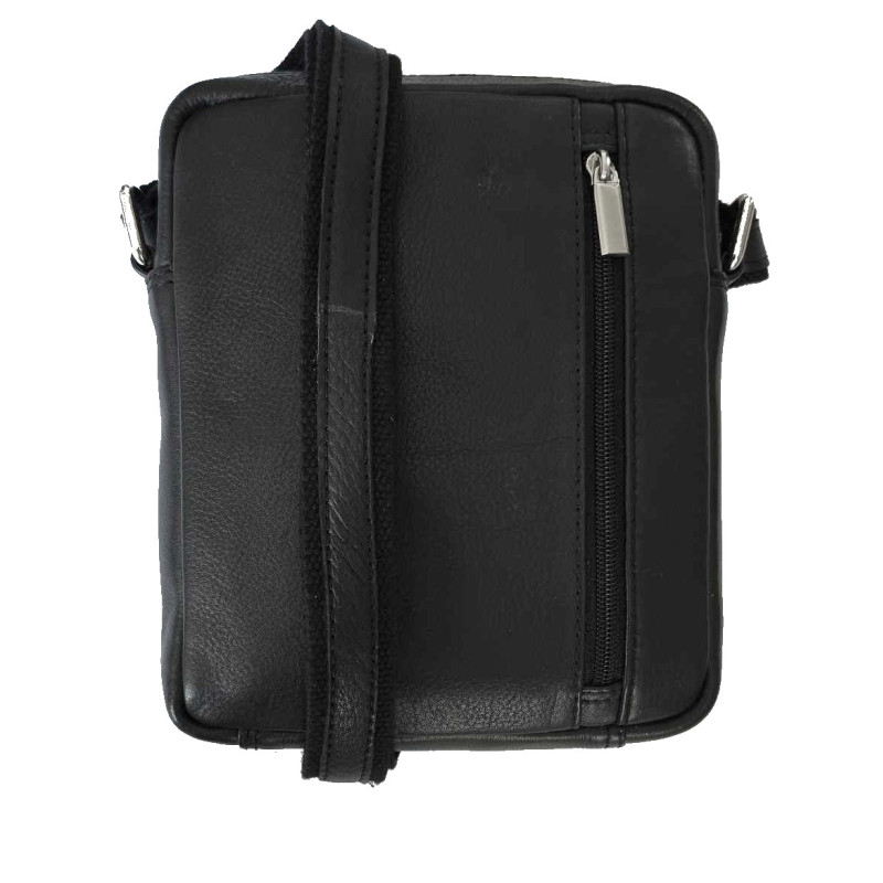 KOŽENÁ TAŠKA PŘES RAMENO BLACK