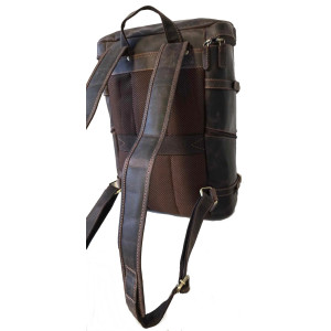 Pánský kožený batoh BROWN
