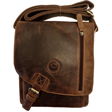 Kožená taška crossbody Pedro