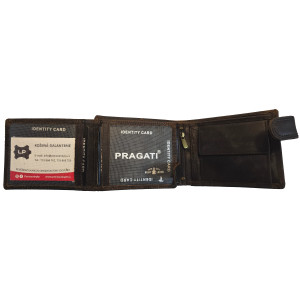 Kožená peněženka MOTORKA DARK BROWN