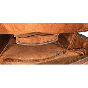Kožená taška crossbody TOMAS TAN