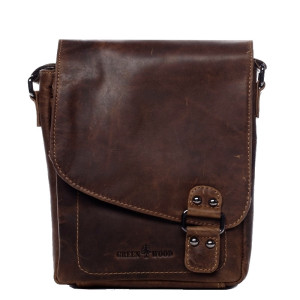 Kožená crossbody taška GREEN WOOD