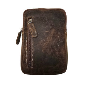 Kožená kapsa na opasek - crossbody