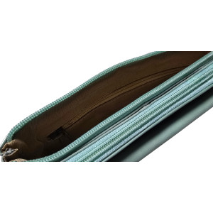 Dámská kožená kabelka MINI TURQUOISE