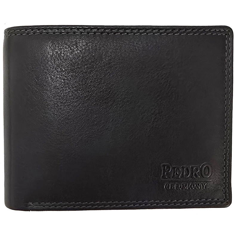 Kožená peněženka PEDRO GREEN BLACK