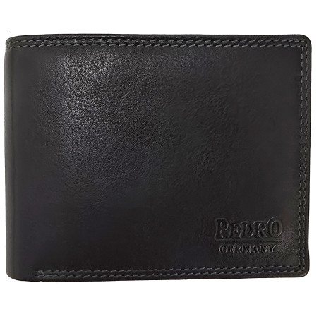 Kožená peněženka PEDRO GREEN BLACK