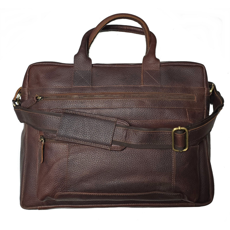 Kožená pracovní a notebooková taška GURU LEATHER