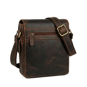 Kožená taška crossbody MEDIUM TAN