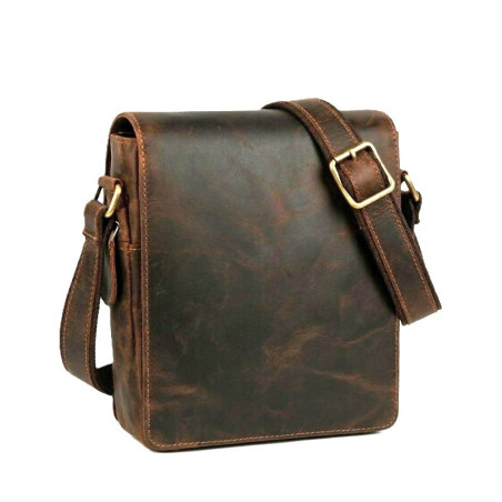 Kožená taška crossbody KAMIL 812 TAN