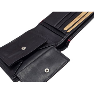 Kožená peněženka Mustang Moda black