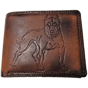 Kožená peněženka dog