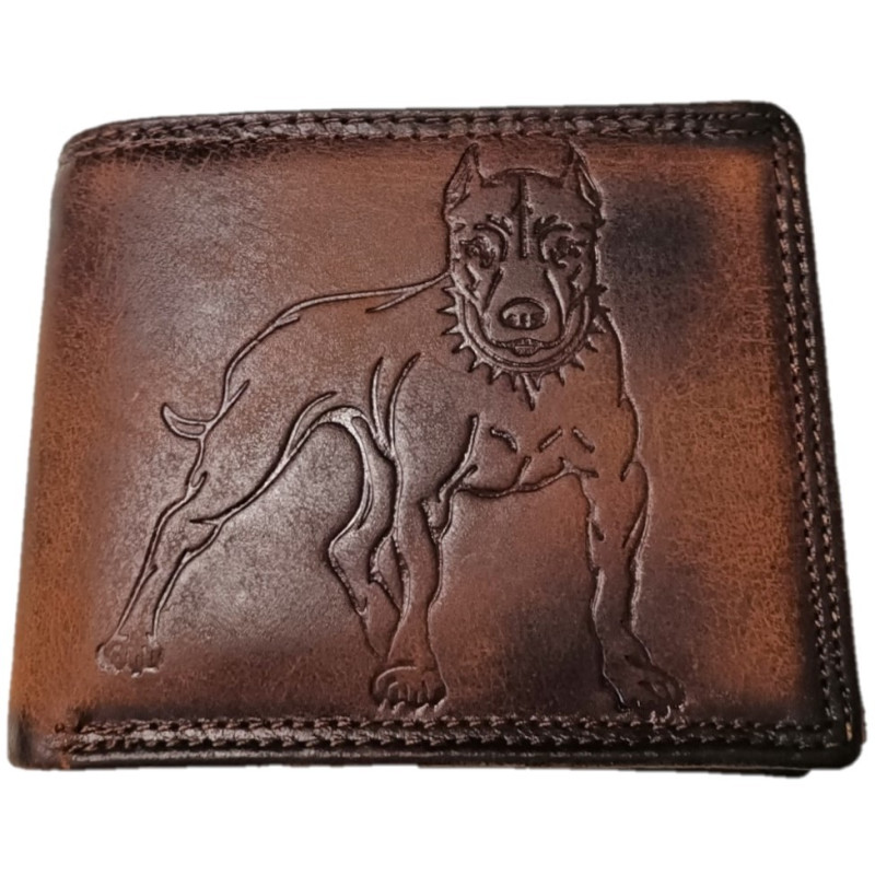 Kožená peněženka dog