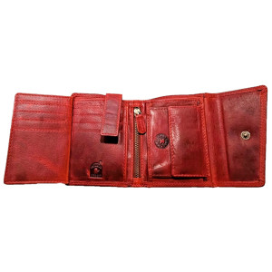 Kožená peněženka Pedro červená