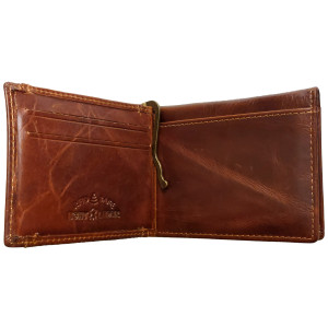 Kožená dolarka WILD BROWN