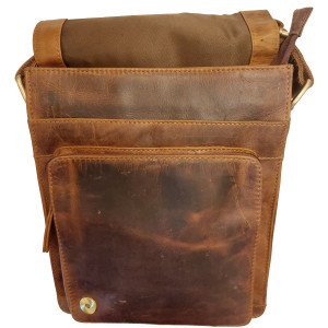 Kožená taška crossbody Pedro