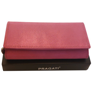 Kožená peněženka PINK